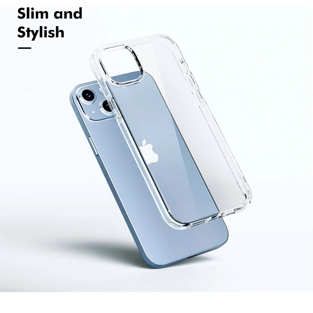 AASD [5 in 1 for IPhone 14 Plus Case Cover 6.7”, Screen Protector, Camera Lens